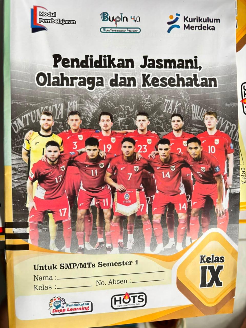 Buku Pendidikan Jasmani, Olahraga dan Kesehatan - Kelas IX